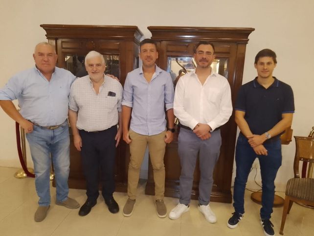 Los empresarios le presentaron el proyecto a Fernando Vilella