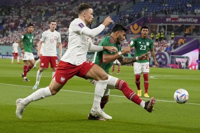 Mundial Qatar 2022: México y Polonia jugaron para Argentina
