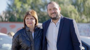 Patricia Bullrich apoya la candidatura de Olmedo en el Concejo de Funes.
