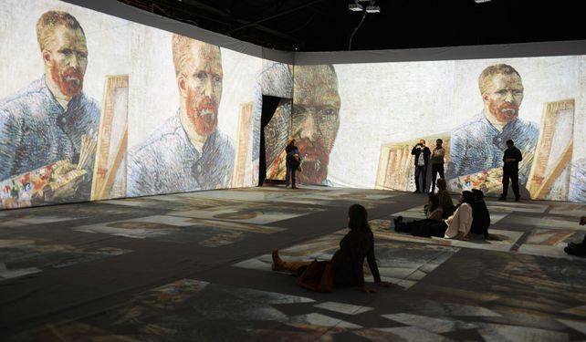 Van Gogh Inmersive Art Experience es una de las cuatro grandes muestras dedicadas al pintor holandés que están girando por el mundo.
