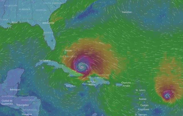 La trayectoria del huracán Irma se puede seguir en vivo por la web