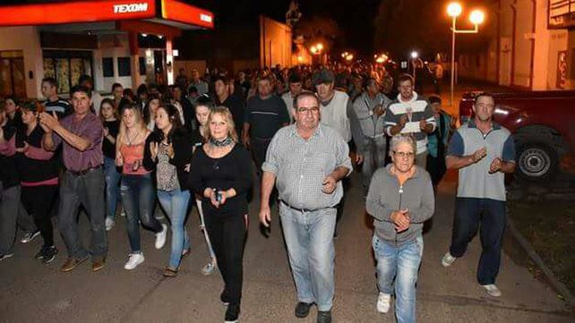 Caso Trossero: Vecinos de Seguí realizaron la cuarta marcha y denunciaron amenazas