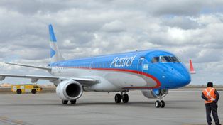 Un avión se despistó cuando aterrizaba en Ezeiza al cambiar la velocidad del viento