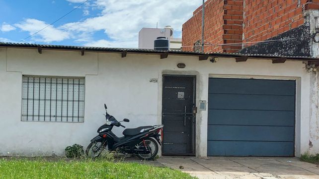 La casa en la que mataron a balazos a Nelson Chivo Saravia el 23 de octubre de 2021.