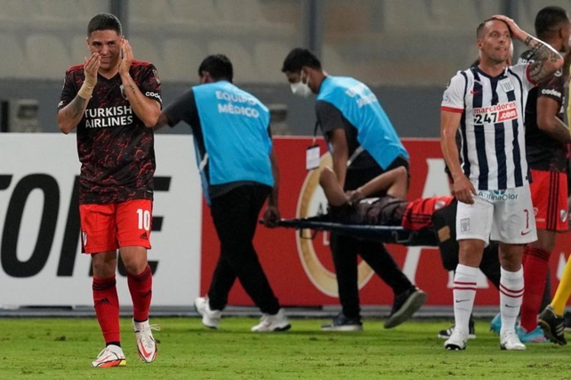 Robert Rojas sufrió una dura lesión que conmovió a todo River