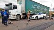 Dos muertos por un accidente entre una camioneta y un camión en la intersección de ruta 14 y 18