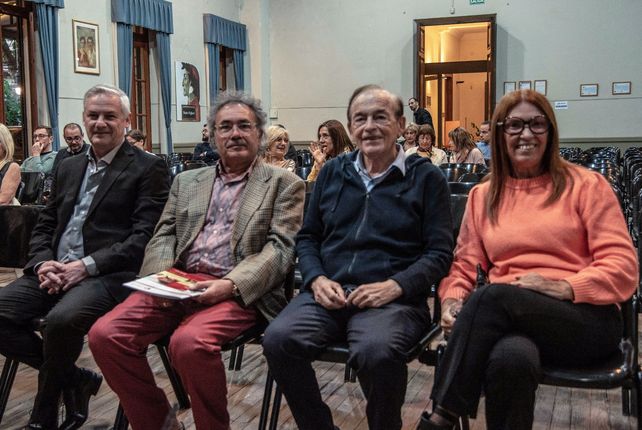 Edgardo Morenza, Fernando Sauro, Lucio Di Santo y Olga Tomi