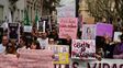 Rosario marcha contra los femicidio bajo una consigna: Paren de matarnos
