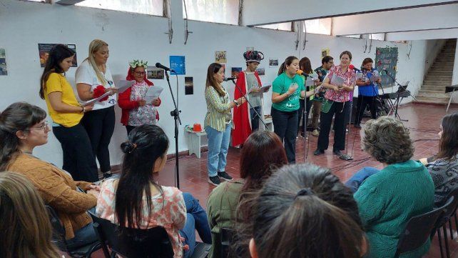 El Hospital Escuela de Salud Mental inauguró un mural