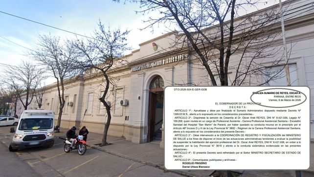 Testimonios del expediente dan cuenta de episodios reiterados que generaron incomodidad y temor en las pacientes” por parte del médico del hospital San Martín