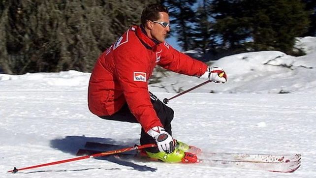 Schumacher tiene su cuerpo deteriorado y con los músculos atrofiados