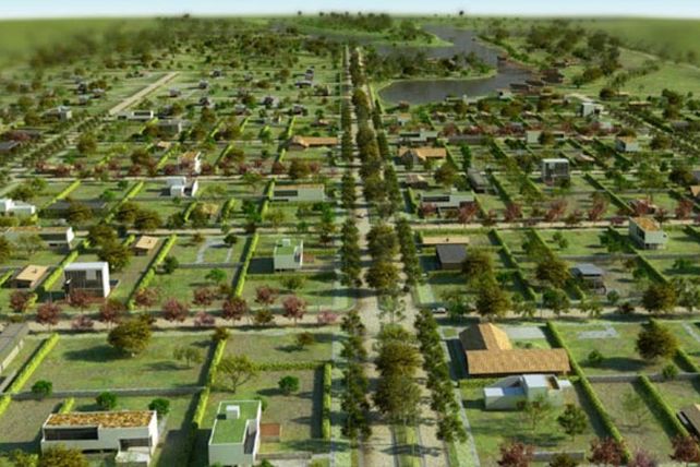 Lagos del Leyes, un complejo urbanístico que crece sobre la Ruta Provincial Nº 1