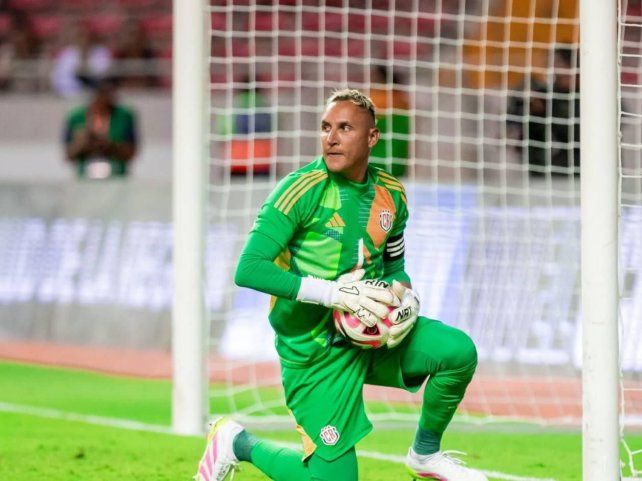 Keylor Navas volvió a la selección de Costa Rica tras su buen torneo con Newells.