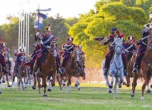 Una multitud conmemoró el histórico combate de San Martín