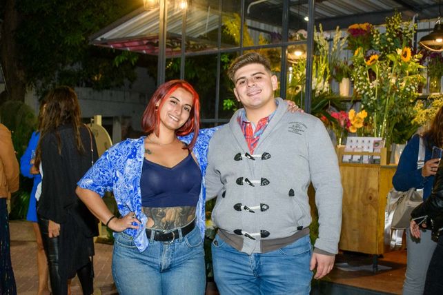 Valeria Brusco y  Juan Cruz Coronel.  