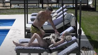 Juani Martino fue denunciado por abuso por Flor Moyano, en El hotel de los famosos 2.&nbsp;