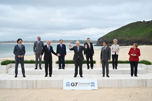 Otra vez juntos. La de Cornualles es la primera cumbre del G7 en tiempos de pandemia.&nbsp;