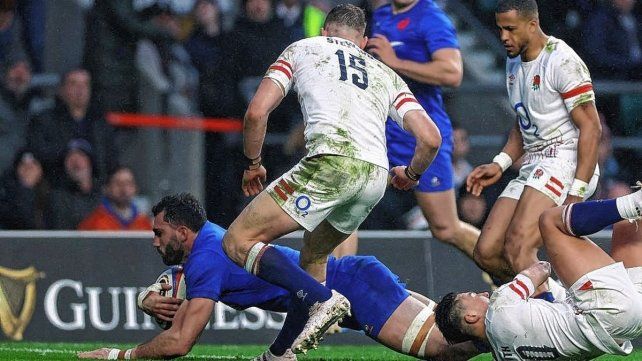 Francia venció a Inglaterra de visitante en el Seis Naciones