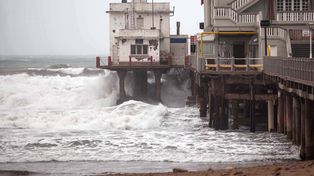 La costa bonaerense, sin clases por un temporal