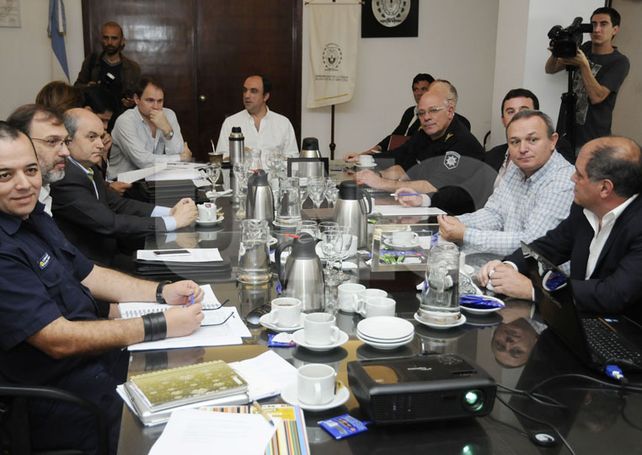 Diálogo. Corral dijo que “es un momento para trabajar todos juntos por esta gran preocupación que es la inseguridad”.