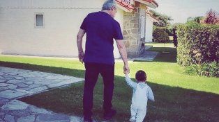 Alberto Fernández celebró el primer año de su hijo Francisco