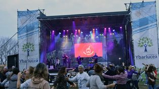 Ybarlucea vivió el Día de la Independencia con visitas de toda la región
