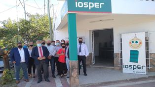 El Directorio del IOSPER inauguró la nueva sede en San Agustín.
