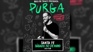 Nico De Tracy regresa a Santa Fe presentando Purga