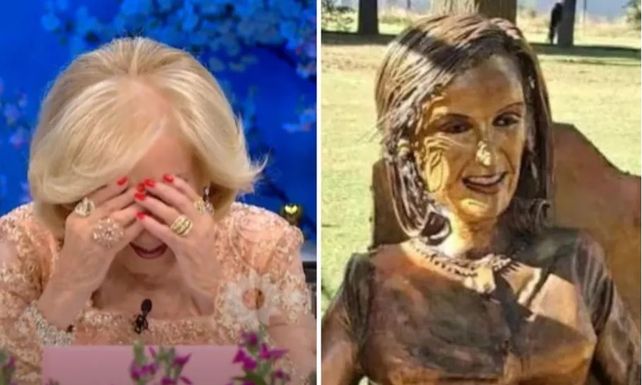 Mirtha Legrand se volvió a quejar de la estatua que le hicieron en Villa Cañás: ¡Es fea y yo no soy esa!