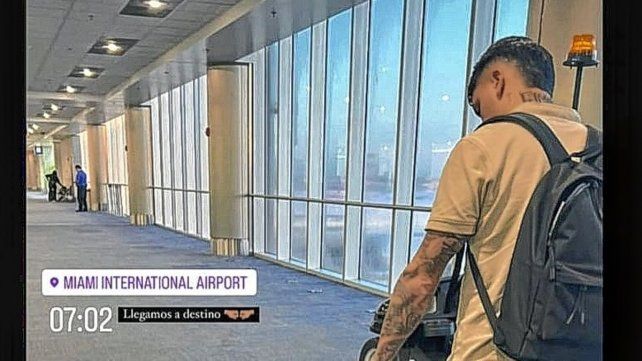 Farías ya está en Miami para sumarse al equipo de Messi