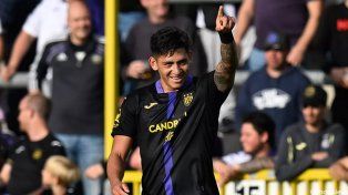 El recreíno Luis Vázquez anotó su primer gol en Anderlecht