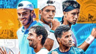 Coria dio el equipo argentino para la etapa final de la Copa Davis