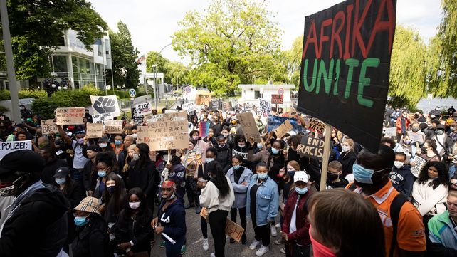 Manifestaciones en todo el mundo por la muerte de George Floyd