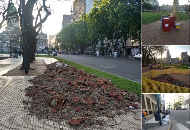 Denunciaron plan de infiltrados para provocar disturbio y represión en la protesta frente al Congreso