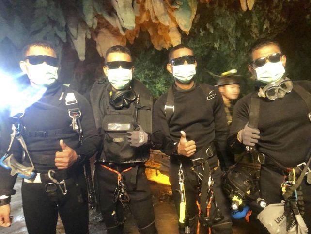 El rescate de los niños Tailandia en FOTOS