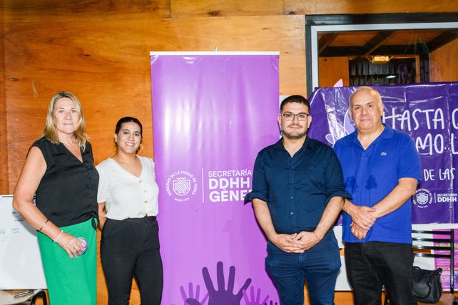 Silvia Barzola, María de los Milagros Jerez, Ignacio Leishner y Marcelo Molina.  