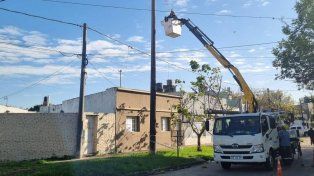 Fuerte temporal en Santa Fe: la EPE informó que trabajan más de 30 cuadrillas para restablecer el servicio