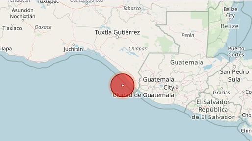 Terremoto de 7,4 escala Richter sacudió a México y Guatemala