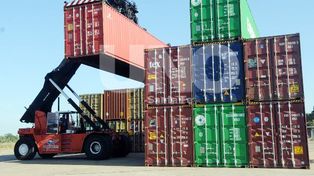 Hubo récord de movimiento de contenedores en el puerto santafesino