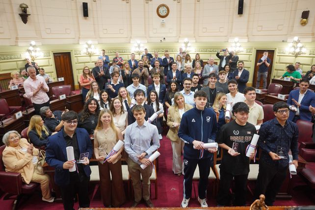 Emoción y orgullo en el recinto de la Cámara de Diputados de Santa Fe