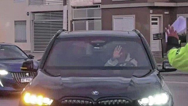 Ángel Di María se sumó a las prácticas de Rosario Central.
