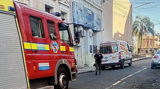 Principio de incendio en la Clínica Modelo de Paraná