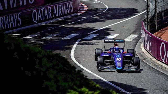 Colapinto largará octavo en la Fórmula 3 en Montecarlo