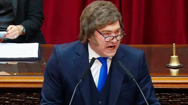 El presidente Javier Milei