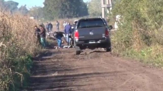 El lugar donde fue encontrado el cuerpo del chico de 15 años.