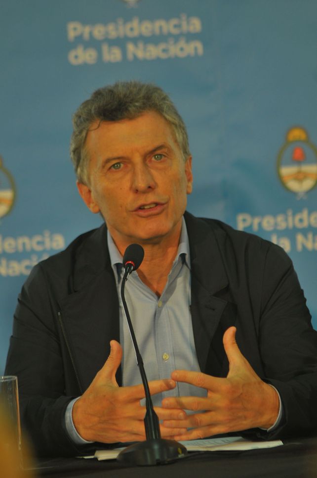 En Paraná. El mandatario aseguró que la responsabilidad salarial es de las provincias.