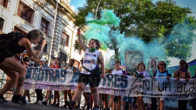 La tradicional movilización de mujeres