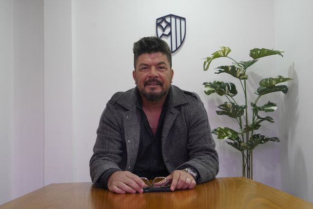 Federico Juri en las oficinas de Realtor.