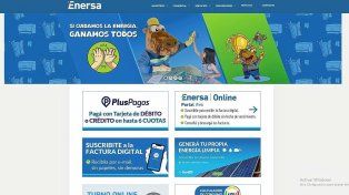 Enersa advirtió sobre un sitio web falso y estafas virtuales
