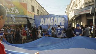 Amsafé realizó una presentación por el cronograma de pago